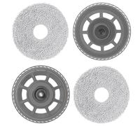 Heykewi Paños de fregona con Soporte de Repuesto para Dreame Matrix10 Ultra / X50 Ultra Complete / L50 Pro Ultra / X50 Master / L40s Pro Ultra/Mova V50 Ultra Complete / P50s Ultra Robot Aspirador