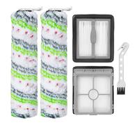 Heykewi Rodillo de cepillo de repuesto y Filtros HEPA para Bissell CrossWave X7 Plus Cordless Pet | 2955N | 3479N Accesorios, 2 Piezas y Rollo de Cepillo para Mascotas, 2 Filtros HEPA,1 cepillo limpio