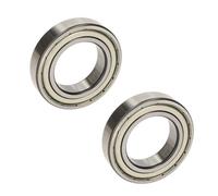 HeyNana - Rodamientos 608-ZZ de Bolas, 8x22x7mm, Acero Cromado Sellado, Pack de 2 Unidades