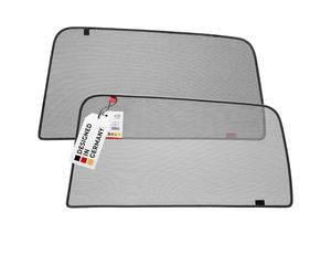 HEYNER Parasol magnético para Volkswagen Tiguan (2) a Partir de 2016 - Juego de 2 Unidades para Puertas traseras, Ajuste, Marco de Goma Gris