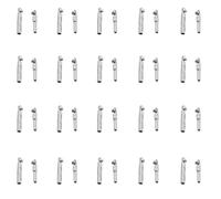 heyous 20 pares de terminales de conector MC4 de metal macho y hembra, componentes adaptadores de barra colectora adecuados para instalación de sistemas fotovoltaicos de panel solar