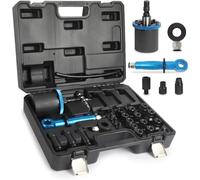 HEYOUTH Juego de Extractores de Inyectores Diesel Neumáticos 26 Piezas con Adaptadores - Inyector diésel Extractor de inyectores neumáticos Compatible for Bosch/Delphi/Denso/Siemens
