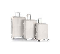 Heys AirLite 4 ruedas Juego de maletas 3 piezas Con asa expansible blanco