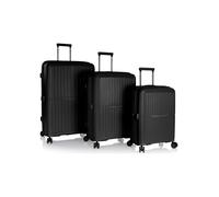 Heys AirLite 4 ruedas Juego de maletas 3 piezas Con asa expansible negro