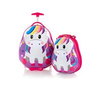Heys Juego de trolley infantil 2 pcs. fucsia