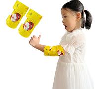 Heyshapeing 2 topes para chupar el pulgar para niños pequeños, para evitar chupar los dedos, tratamiento de mordeduras de uñas, guantes de protección para chupar el pulgar, para prevenir la succión