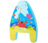 HeySplash Tabla de Natación para Niños, Tabla de Natación con Rociador de Agua, Tabla Flotante de Natación para Niños, Nadadores Principiantes, Piscinas, al Aire Libre, Cangrejo Azul Rosado
