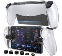HEYSTOP Funda Compatible con Consola Playstation Portal,Transparente Funda Protectora Compatible con PS Portal Remote Player Accesorios,Resistente a arañazos Case Cover Resistente a Golpes Funda