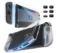 HEYSTOP Funda para Consola Nintendo Switch 2 Dockable Kit de Vidrio Templado - accesorios nintendo switch