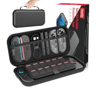 HEYSTOP Funda para Nintendo Switch 2 Accesorios, Último Modelo 2025, Estuche de Transporte Rígido Protector y Portátil, Estuche de Viaje para Nintendo Switch 2 con Interior Suave y Bolsillo de Malla