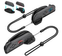 HEYSTOP Game Mouse para Nintendo Switch 2 Controlador,Ergonomic Controlador de mouse para Nintendo Switch 2 JoyCon con Correa de Muñeca,Comfort Mando para 2025 Switch,kit de Funda para Mando JoyCon