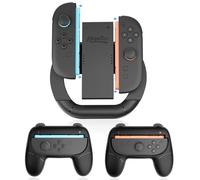 HEYSTOP Joy-Con Grip Compatible con Nintendo Switch 2, Set de Fundas 3 en 1 para Joy-Con, Accesorios para Mandos de Juego,Juegos de Carreras Compatible con el Control Compatible con Nintendo Switch 2