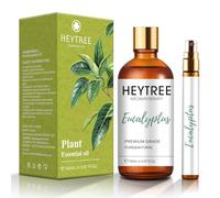 HEYTREE Aceite Esencial de Eucalipto 150ml, 100% Aceites Esenciales Naturales Puros para Humidificador, Perfectos para Aromaterapia, Masajes, Baño