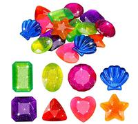 Heyu-Lotus 16 piezas Dive Gem Buceo Juguetes para niños Piscina Juguetes | Gemas De Buceo, Hundimiento De Dive Gema, Verano De Natación De Buceo De Juguete Para Niños,Color Al Azar