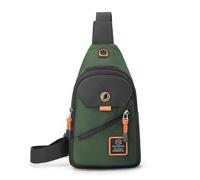 HeYuMeio Adecuado para Mujeres y Hombres Senderismo y Ciclismo - una Bolsa de Hombro con Auriculares Jack y Bolsa Casual,Verde