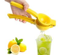 Heyumybit Exprimidores de Limón,Exprimidor Manual de Limones,Mano Portátil para Naranja,Prensa de Cítricos para Hacer Zumo para Naranja Limón Lima y Cítricos