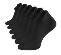 HeyUU 6/10 pares de calcetines deportivos para hombre y mujer, calcetines cortos deportivos, transpirables, de algodón, calcetines para correr, calcetines medios, unisex, antideslizantes y cómodos, 6