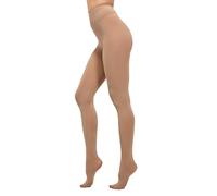 HeyUU Medias de microfibra para mujer, 80D, ultrasuaves, opacas, con 29 colores, Suntan, M