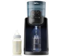 HEYVALUE Preparador de Biberones Instantáneo, Calentador de Agua para Leche de Fórmula, Listo en 25s 4 Temperaturas (37-70°C) Termostato 72H, Dispensador de Agua para Bebés sin BPA, Luz Nocturna Negro