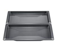 HEZ530000 pieza y accesorio de hornos Negro, Bandeja para hornear antracita, Bosch, Negro, 1,42 kg, 430 mm, 475 mm, 50 mm