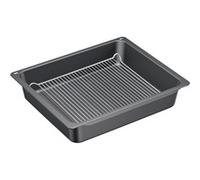 HEZ633070 pieza y accesorio de hornos Negro, Plata Acero, Bandeja para hornear antracita, Bosch, Acero, Negro, Plata, 455 mm, 375 mm, 81 mm