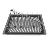 HEZ635001 pieza y accesorio de hornos Parrilla Acero inoxidable, Bandeja para hornear antracita, Parrilla, Bosch, Acero inoxidable, Horno, Acero inoxidable