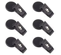 Hezhou 6 Piezas Clip de Boleto de Coche Parabrisas Clip para Parabrisas de Coche Ticket Clip Coche Soporte de Gafas de Sol para el Coche Soporte para Permiso de Estacionamiento de Coche Clip