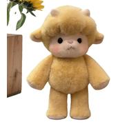 Hezudiay Peluche de jabalí - Muñeca de dibujos animados de oveja suave linda muñeca coleccionable para novia, niños, mujeres, niños, niñas, hijo, hija, familia, amigos