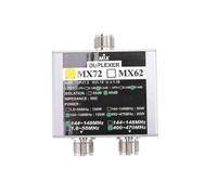HF e Ham VHF UHF Tri-Band Amateur Two Way Radio Antenna Combiner MX72 60-100W Linear Ant
