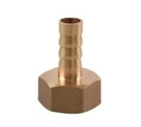 HF Mont 1/8 "1/4" 3/8 "1/2" 3/4 "1" macho hembra 3-50mm espiga for manguera cola pezón recto/codo conector de instalación de tuberías de latón de 90 grados(Straight Female,1l2 BSP - 4mm)