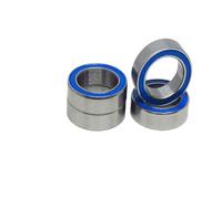 HF Mont 10 Uds 8x12x3,5mm MR128 2RS ABEC3 sellos de goma azul rodamientos modelo L1280DDU 8 * 12 * 3,5 Mini rodamiento RC en miniatura(MR95-2RS 5x9x3mm)