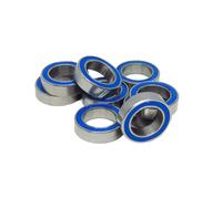 HF Mont 10 Uds MR103 2RS 3x10x4 623 2RS RC rodamiento L1030 DDU ABEC3 3 * 10 * 4 623RS sellos azules modelo rodamiento 3 10 4(MR83-2RS 3x8x3mm)