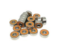 HF Mont 10 Uds SMR103 2RS rodamiento 3x10x4 Mm ABEC-7 rodamiento de bolas de cerámica híbrido de acero inoxidable MR103 SMR103C S623 S623C RS 2OS L1030(SMR83C-2OS 3X8X3mm)