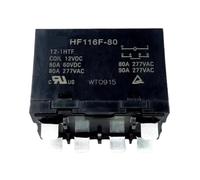 HF116F-80-12-1HTF HF116F-80 12-1HTF 80A 12V Relay 6PIN(1PCS) Control Relays