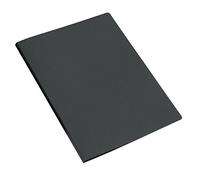 HF2 Carpeta de presentación Flex (30 bolsillos transparentes) | Portafolio A4 Portafolio y carpeta de presentación de proyectos para reuniones y conferencias | Carpeta de bolsillo transparente | Negro, 119368, 30 bolsillos