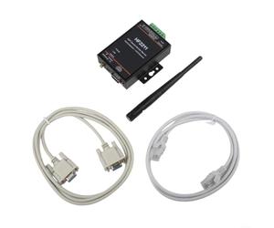 HF2211 Industrial Serial RS232 RS485 RS422 Ethernet Converter | Entrada ancha de 5-36 VDC, cifrado seguro TLS AES, sistemas de control de automatización PLC