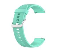 HFBZVAFC Correa de reloj de goma de silicona, pulsera de moda for hombres/mujeres, correa de reloj Universal de 22mm, pulsera de cambio rápido(Blue 1)