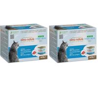 HFC Natural Light Meal - Comida para Gatos Adultos - Atún, Pollo y jamón, 50 g x 4 Unidades, 200 g (Paquete de 2)