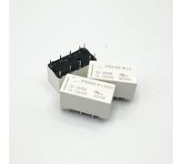 HFD2-024-M-L2 Magnetic Latching Relay, 24V DC, DPDT 2-Form-C, 2A, PCB Mount 10-Pin Relay for Signal and Control Circuits(HFD2-012-M-L2,10pcs)