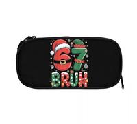 HFDGFJKKL Estuches de lápices Chico mono 67 Seis Siete 6 7 Navidad Estuches divertidos Para bolígrafos Niños Gran Capacidad Regalo para el Festival de Papelería