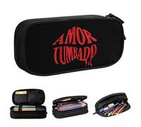 HFDGFJKKL Estuches de lápices Natanael Cano Nata Montana Estuches de lápices Love Singer Pen para chicas Regalo de accesorios para chicos