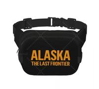 HFDGFJKKL Mochila Alaska The Last Square de doble capa de cintura de moda con tiras cruzadas y bandolera para hombres regalo del Festival de mujeres