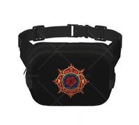 HFDGFJKKL Mochila con logo House Of Roses Cintura cuadrada de doble capa y cintura ajustable de moda bandolera cruzada regalo para hombres