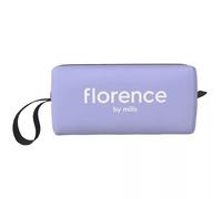HFDGFJKKL Mochila Florence By Mills Maquillaje Organizador cosmético Almacenamiento Kit Dopp Cosmético de aseo para mujeres Belleza Estuche de lápices de viaje regalo Festival