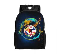 HFDGFJKKL Mochila Fútbol personalizada Balones de fútbol Amantes Portátil Hombre Mujer Libro básico para colegio Regalo deportivo Universitario