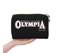HFDGFJKKL Mochila Futuro Mr OLYMPIA Motivaciones Bolsas de cosméticos para mujeres Organizador de maquillaje de viaje Bolsita para artículos de aseo Estuche para el trasero regalo del festival