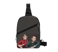 HFDGFJKKL Mochila Suecia Noruega Eurovisión Pecho, cabestrillo para hombres, bandolera Viaje en el pecho, senderismo, mochila de día regalo del Festival de Hombros