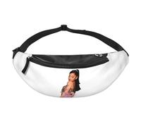 HFDGFJKKL Mochila Thank You Next Riñonera para hombres Mujer Bolsa cruzada ajustable de cintura Bolsa de viaje para móvil de running regalo para el festival