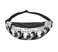 HFDGFJKKL Mochila Tokio Tom Kaulitz Riñonera para hombres Mujer Cintura cruzada ajustable Bolsa de viaje para móvil de running regalo