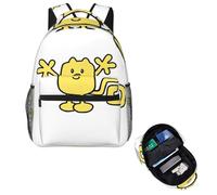HFDGFJKKL Mochila Wow Wow Wubbzy Mochila de día Libro infantil de gran capacidad Hombro para hombres Regalo del Festival de Mujeres